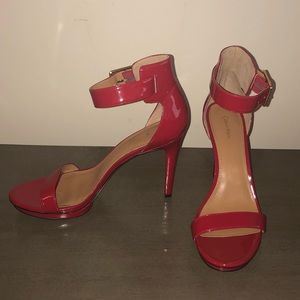 Calvin Klein Patton Leather Red Heels